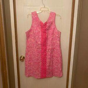 Plus Size Lilly Pulitzer “See You Later” Pink Dress